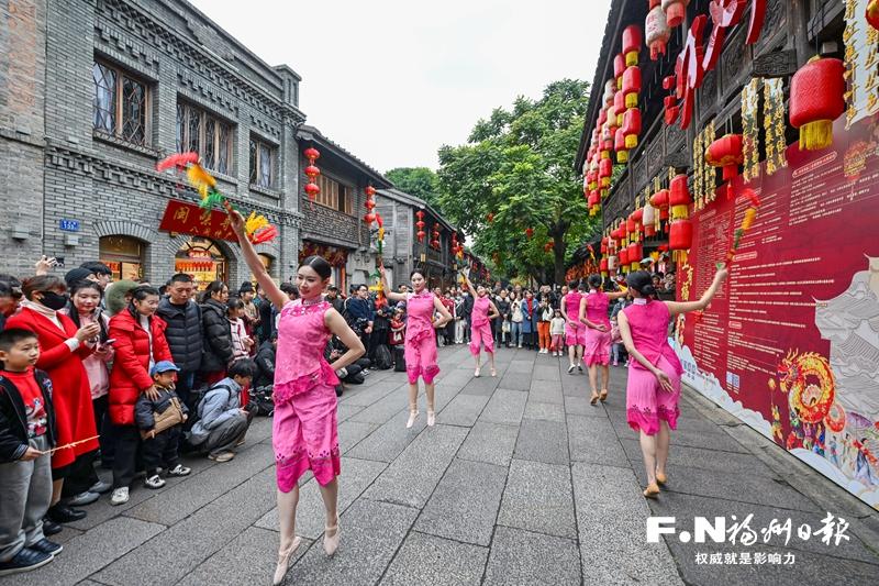 文商旅融合大餐端上 市民游客在榕有滋有味过新年