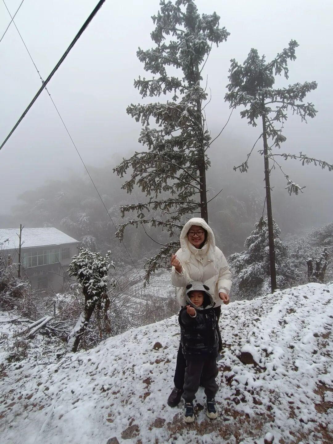 白茫茫一片！2026年福建第一场雪来啦