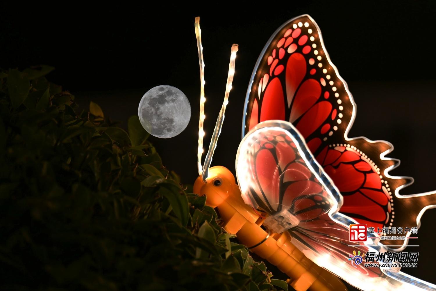 看！2026年首个“超级月亮”，“落”在了福州的屋檐上！