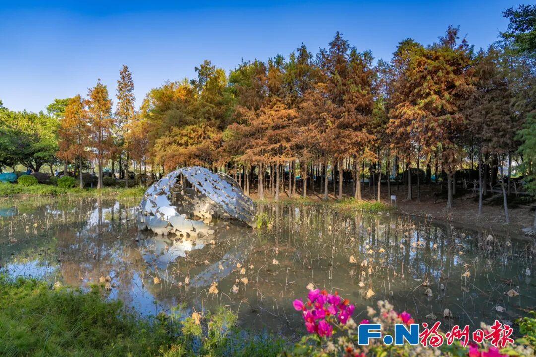 地铁直达！福州知名公园大升级！七彩“躺平椅”火了！