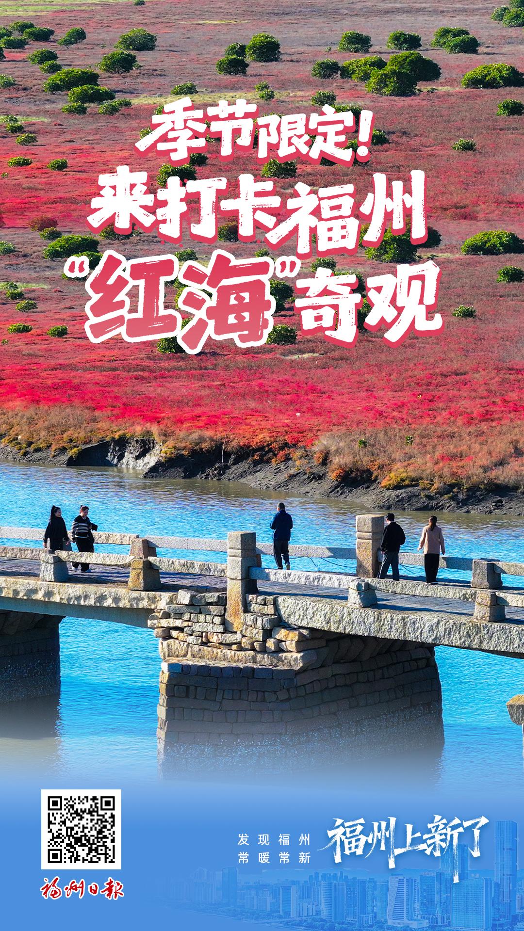 季节限定！来打卡福州“红海”奇观
