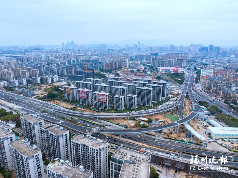 “奔跑”的二环路：彩虹横贯 榕城提速