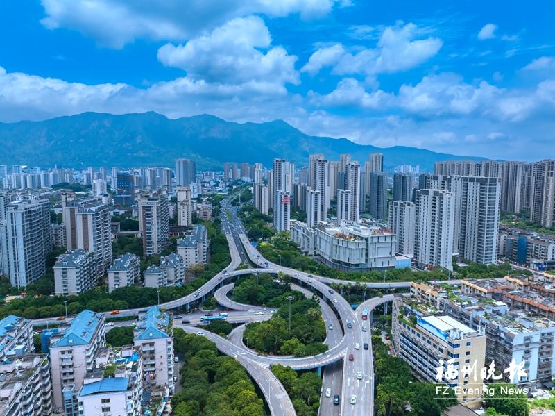 “奔跑”的二环路：彩虹横贯 榕城提速