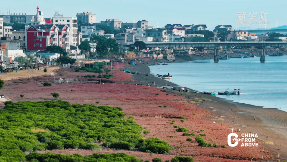 瞰中国｜福建福清：红滩映古桥