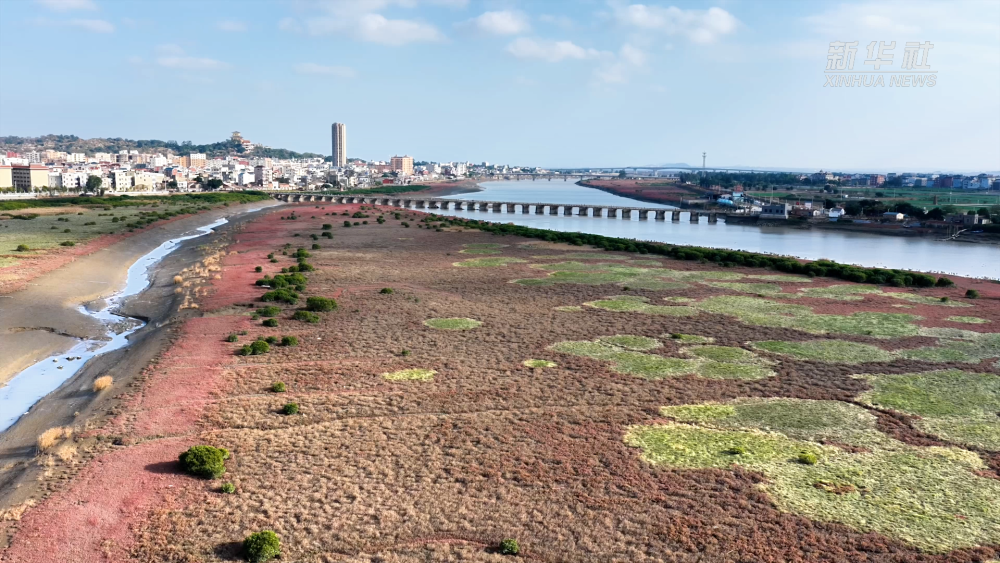 瞰中国｜福建福清：红滩映古桥
