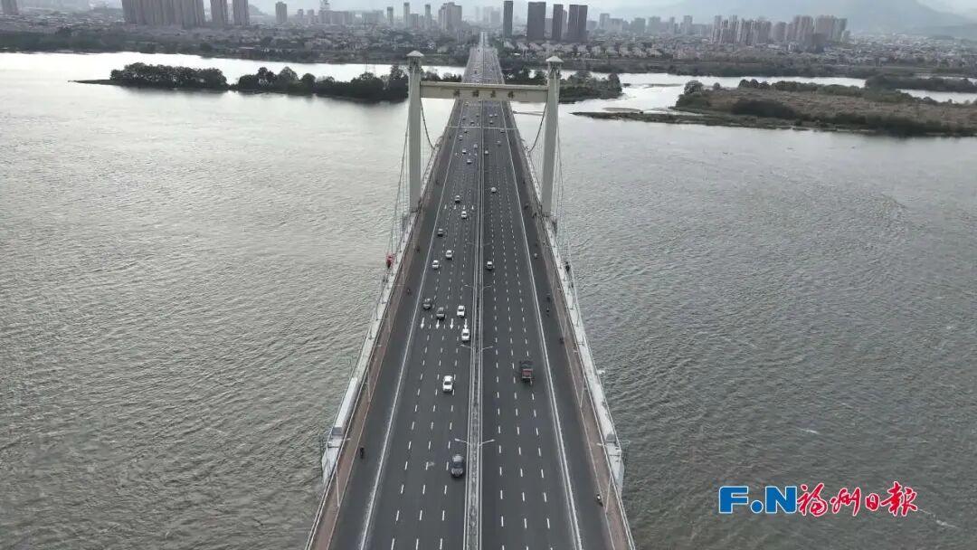 静悄悄地美，踏踏实实地稳！福州这两座大桥焕新亮相！