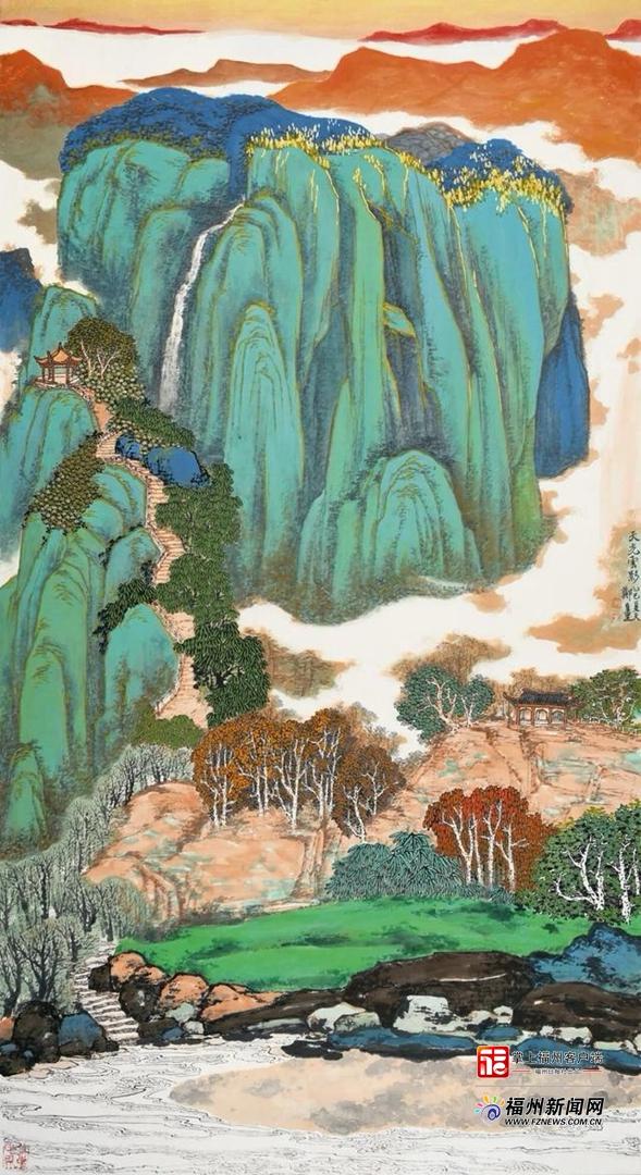 “闽山闽水物华新——福建省画院晋京作品展福建汇报展”在福州开幕