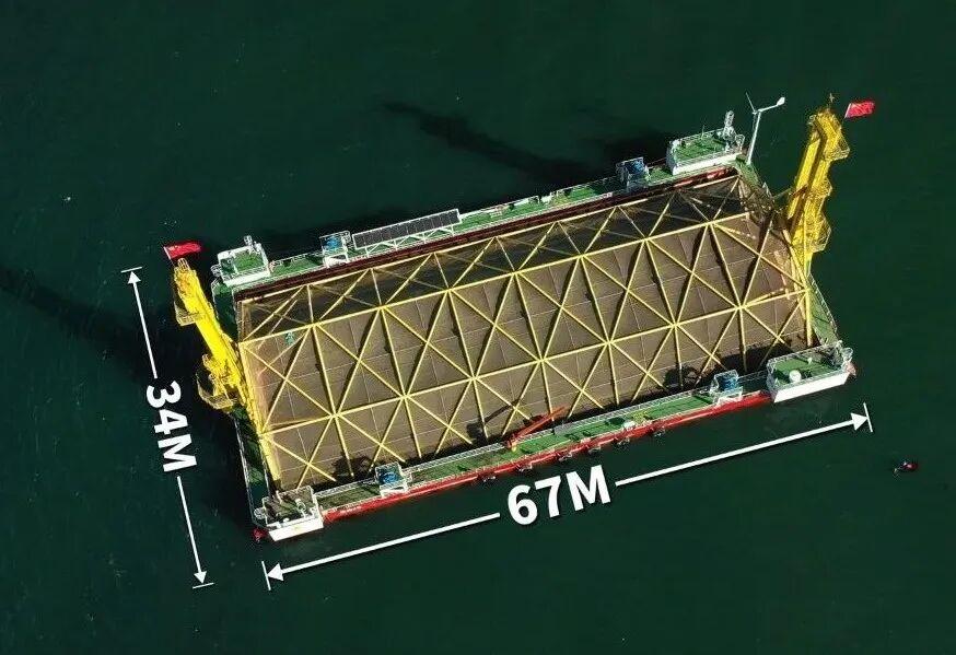 探秘福州高新区海上粮仓：乾动让大黄鱼住进“深海豪宅”