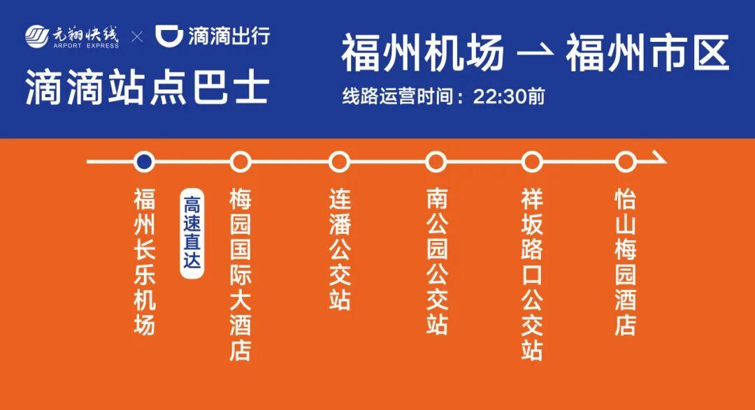 最低9.9元！最快38分钟！首批福州机场专线站点巴士来了！