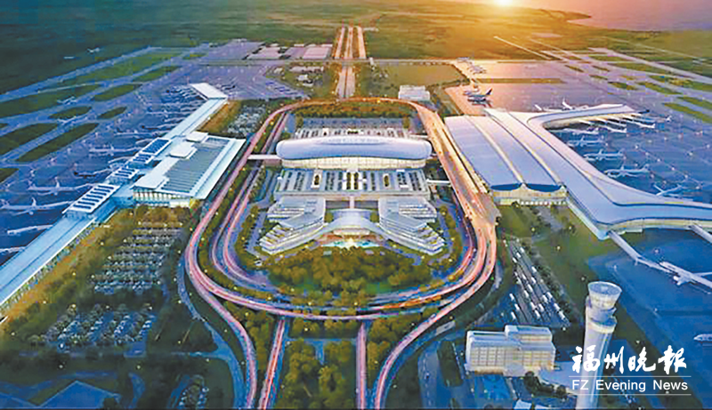 长乐国际机场二期工程今年投用