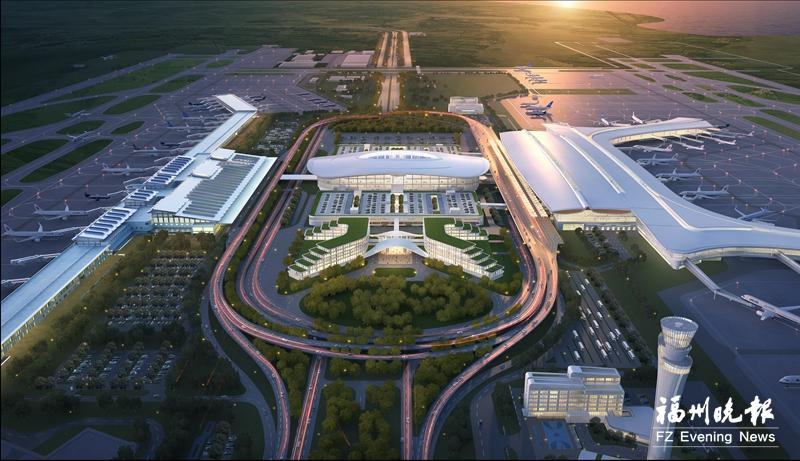 长乐机场综合交通枢纽配套工程迎来新进展