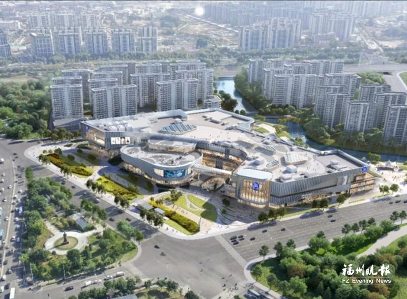 福州SM广场主体结构封顶