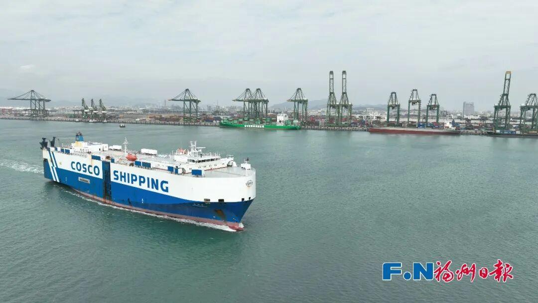 创纪录!新年首月破万!福州港江阴港区汽车出口强势开局 创纪录!新年首月破万!福州港江阴港区汽车出口强势开局