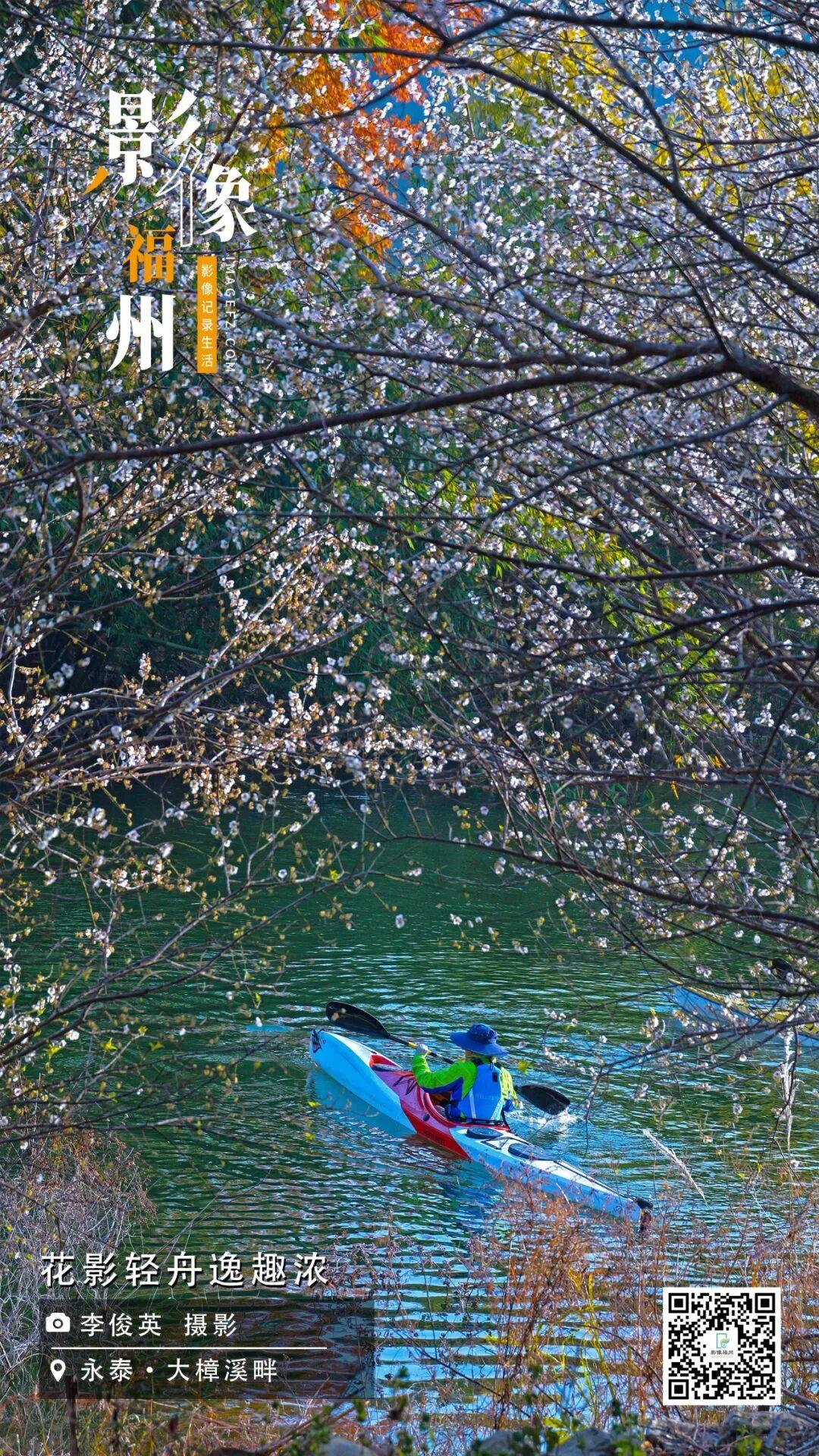 影像福州丨花影轻舟逸趣浓