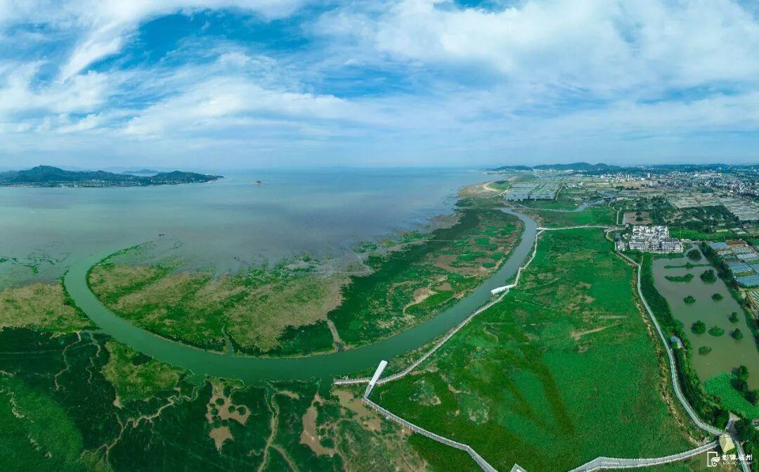 看，福州湿地美成多彩调色盘！