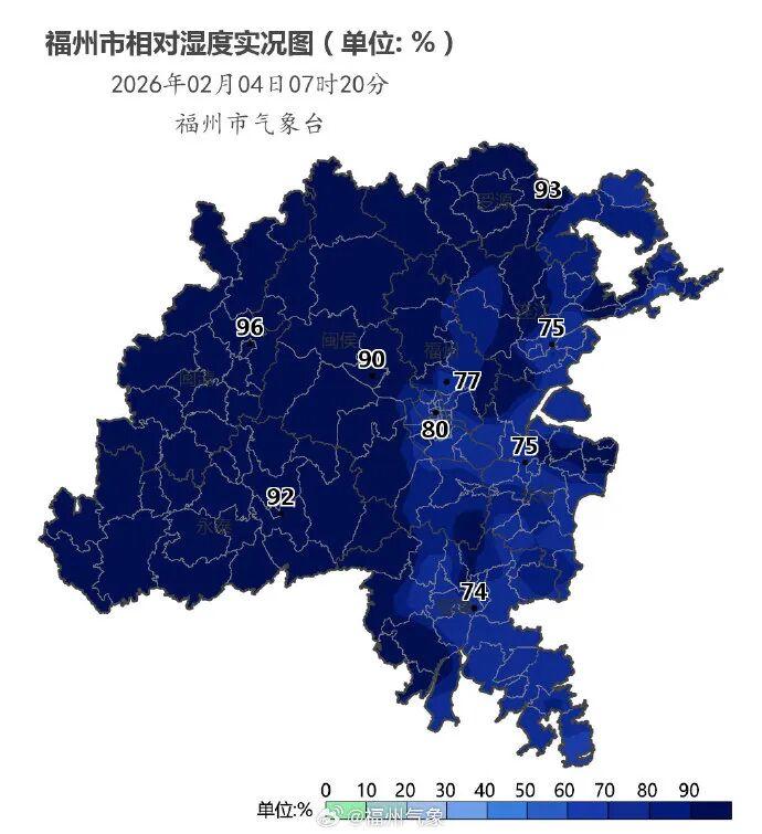 福州今明两日晴朗升温 6日气温明显下滑