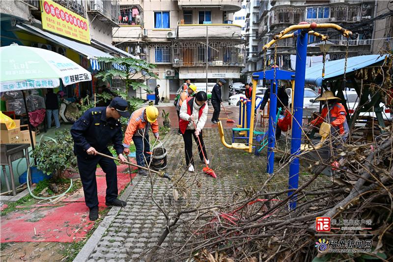 ​晋安全面开展节前环境整治 擦亮“城市名片”待归乡人