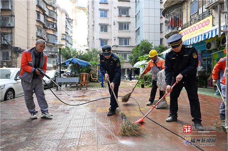 ​晋安全面开展节前环境整治 擦亮“城市名片”待归乡人