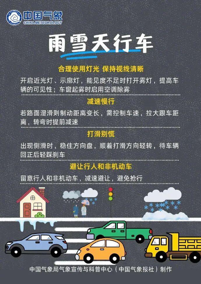 春运路上注意！南方多地雨雪持续 这些地方有冻雨