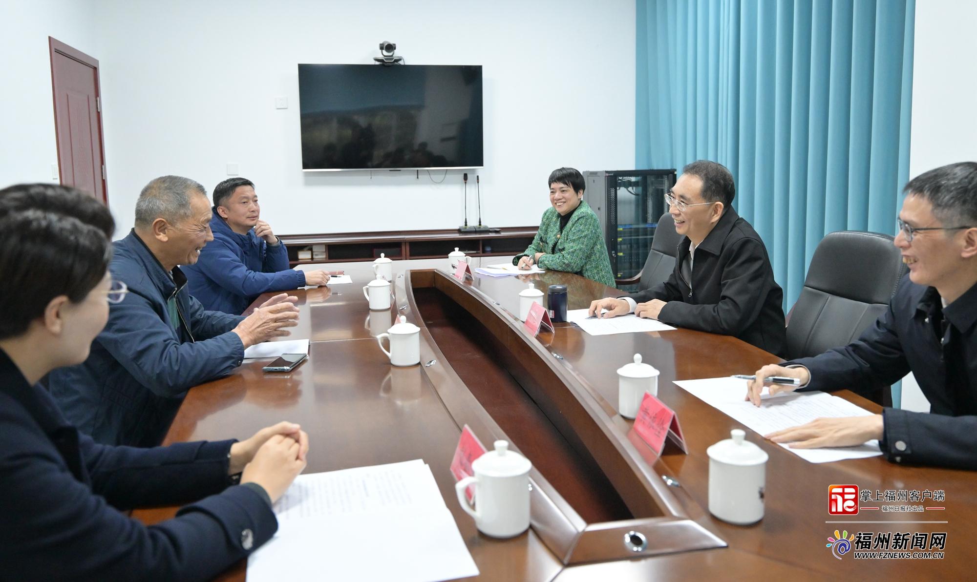 吴贤德赴闽清县接待群众来访