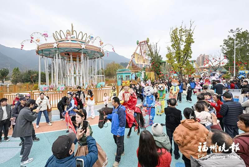 旗山湖公园推出新春游园活动