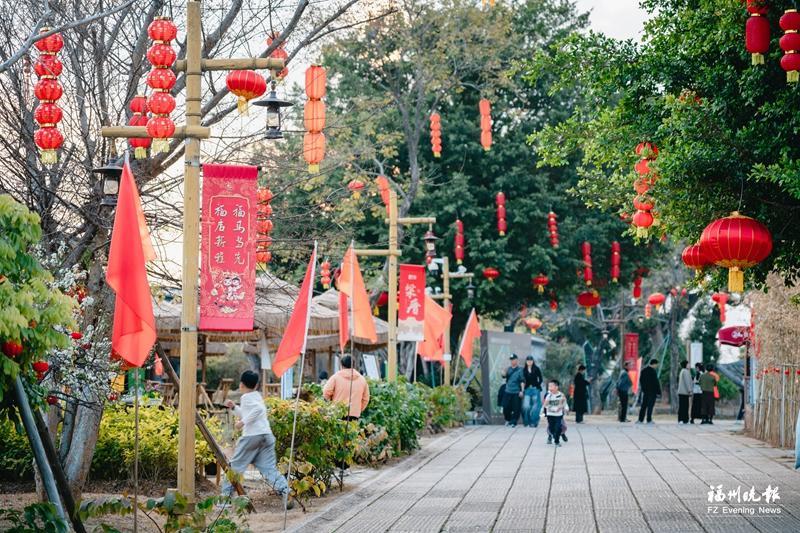 马年福州三坊七巷上下杭梁厝新春玩法来了