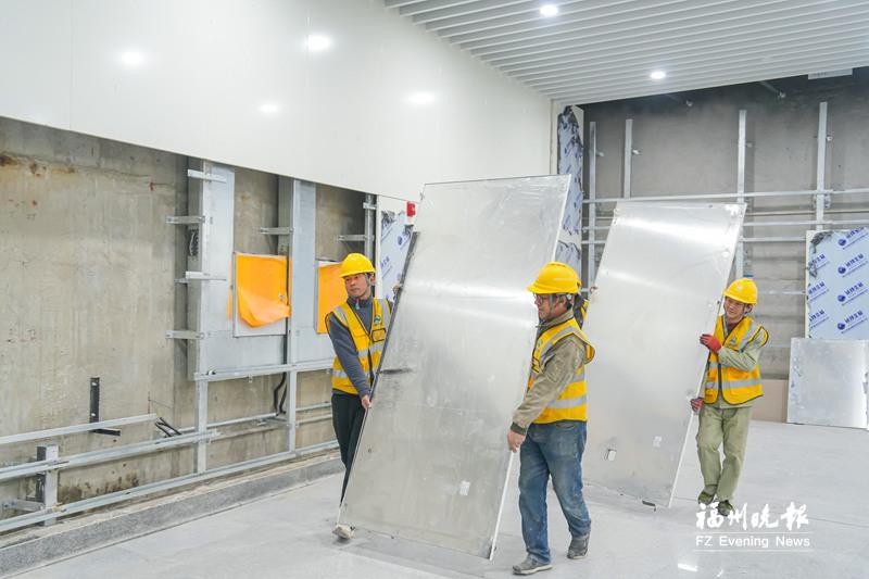 福州地铁建设春节不停工 6号线东调段具备试运行条件