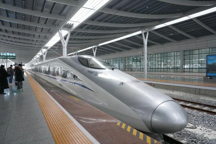 福州火车站14日迎来节前客流最高峰