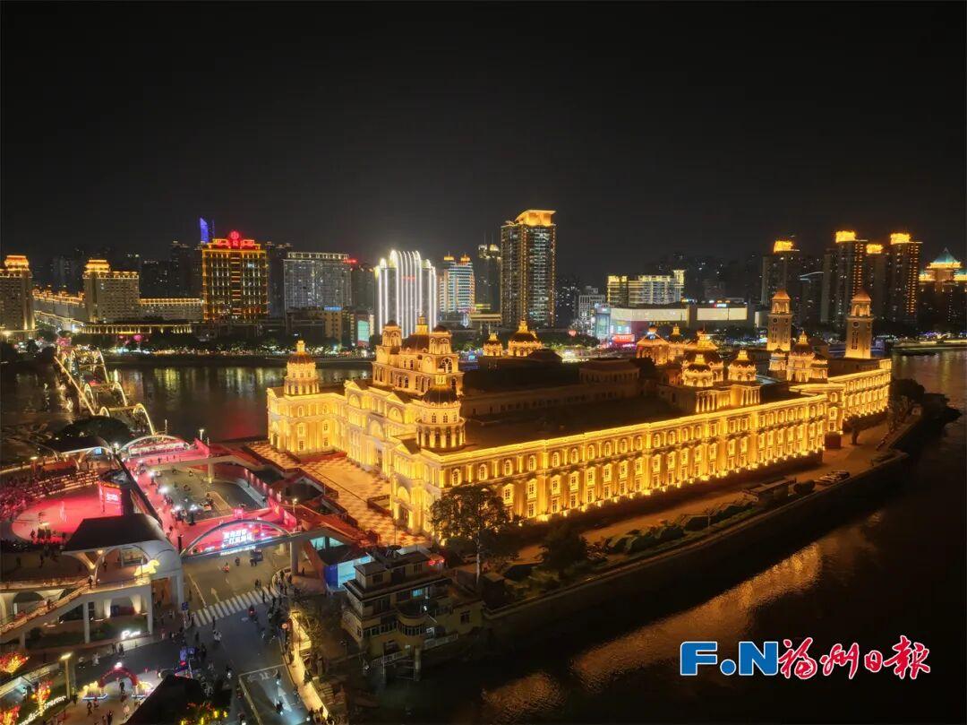 中洲岛亮了！福州这场春节光影大秀连办10天