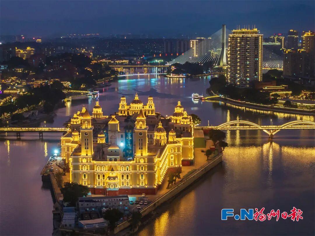 中洲岛亮了！福州这场春节光影大秀连办10天