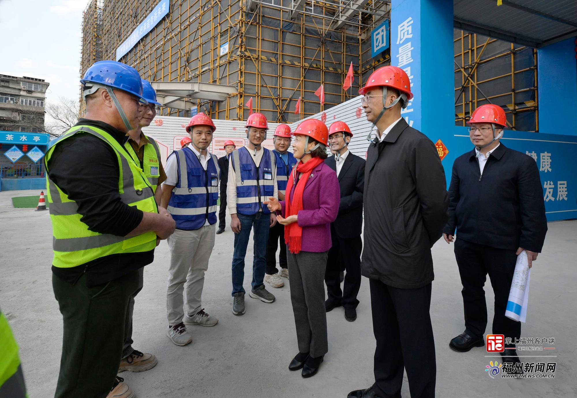 郭宁宁吴贤德调研春节期间市场保供促消费、重点项目不停工不停产并看望慰问一线职工