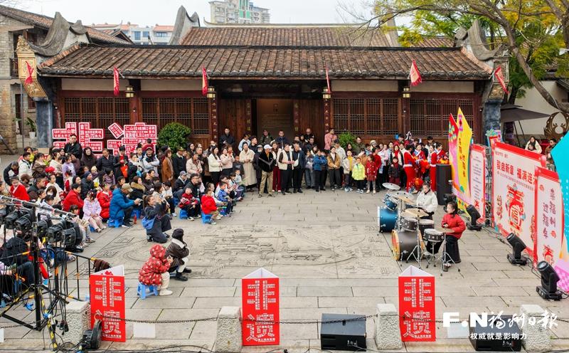 连江新春文化旅游月街艺展演启幕