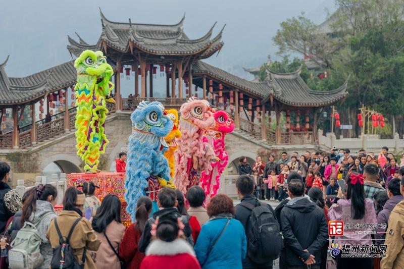 来水镇，过福年！闽越水镇春节期间超180场演出亮相