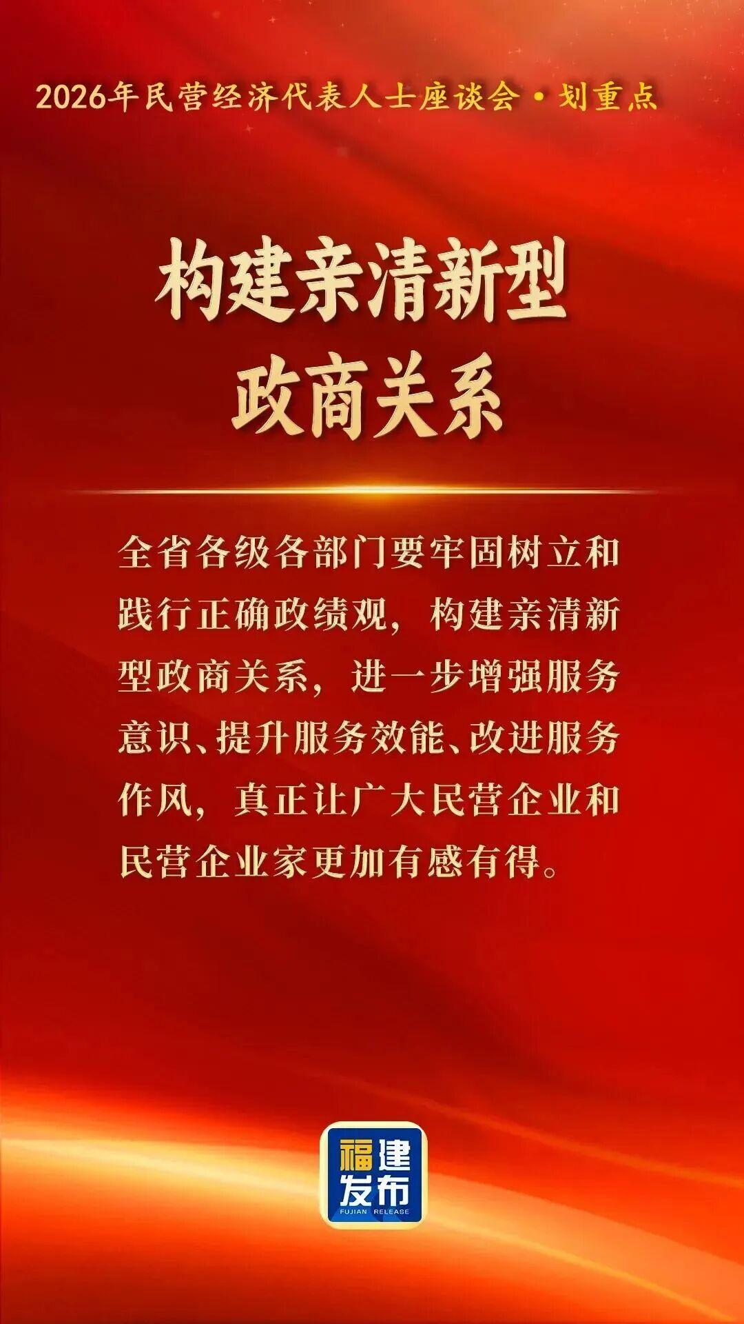 开局起势再发力！一组海报看福建全力护航民营经济发展