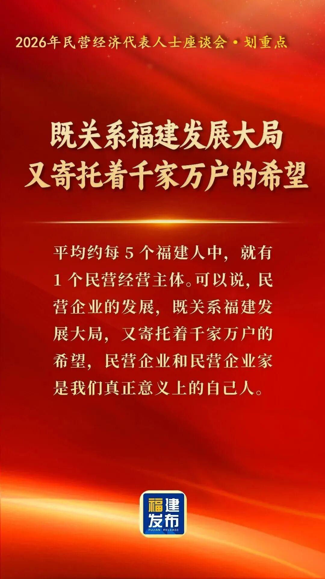 开局起势再发力！一组海报看福建全力护航民营经济发展