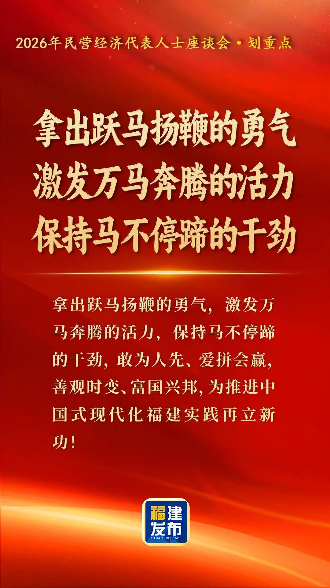 开局起势再发力！一组海报看福建全力护航民营经济发展