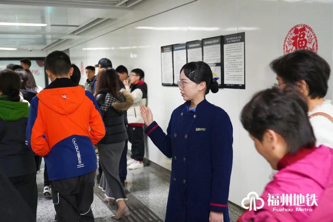 990.3万人次!春节假期,福州地铁客流迎来开门红! 990.3万人次!春节假期,福州地铁客流迎来开门红!