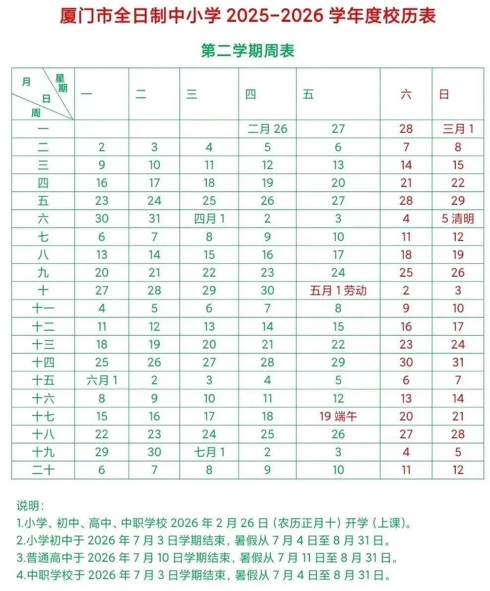 福州“神兽们”报到，“超短学期”真来了！上课不到90天就放暑假！