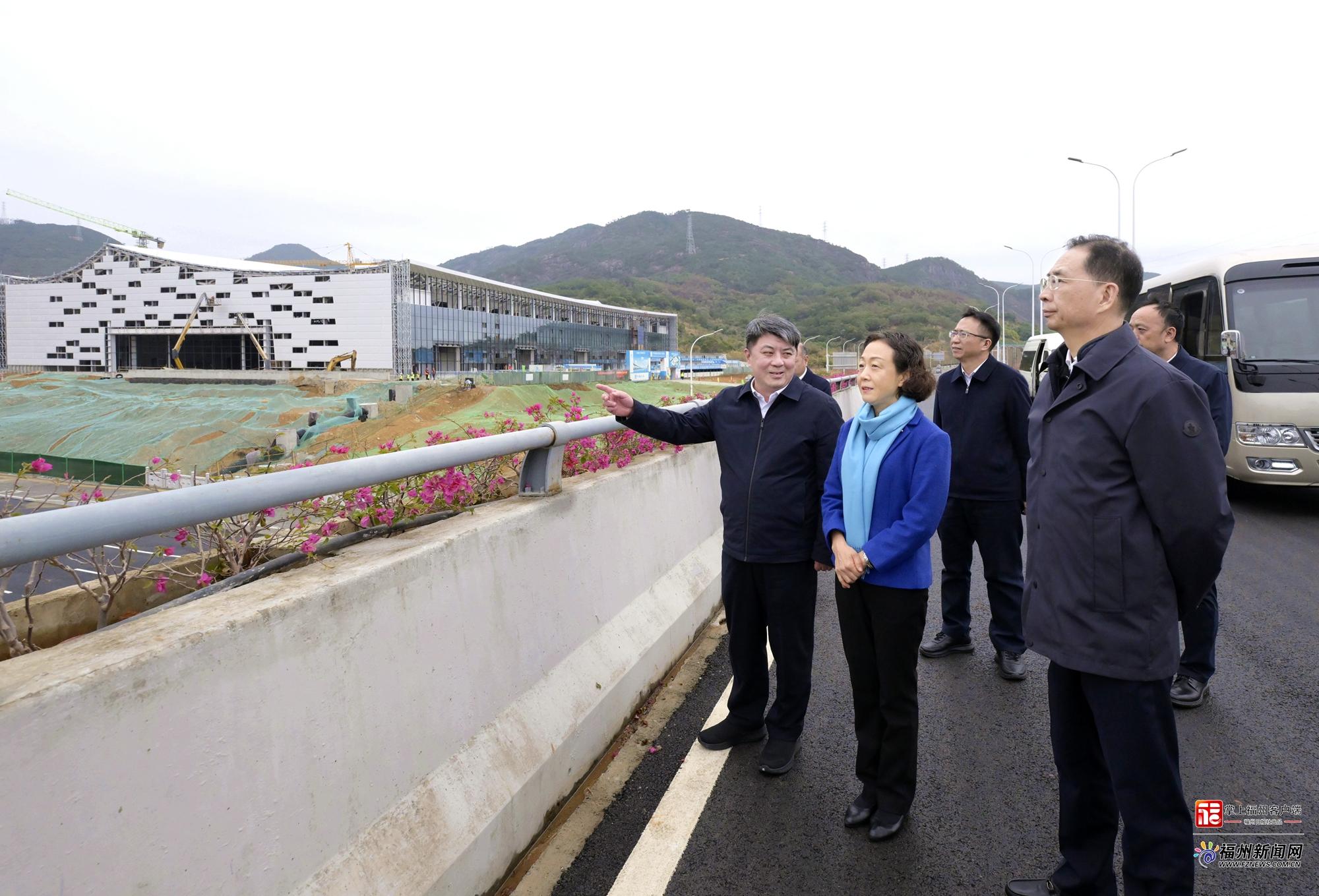 郭宁宁吴贤德在福清调研省会副中心城市建设
