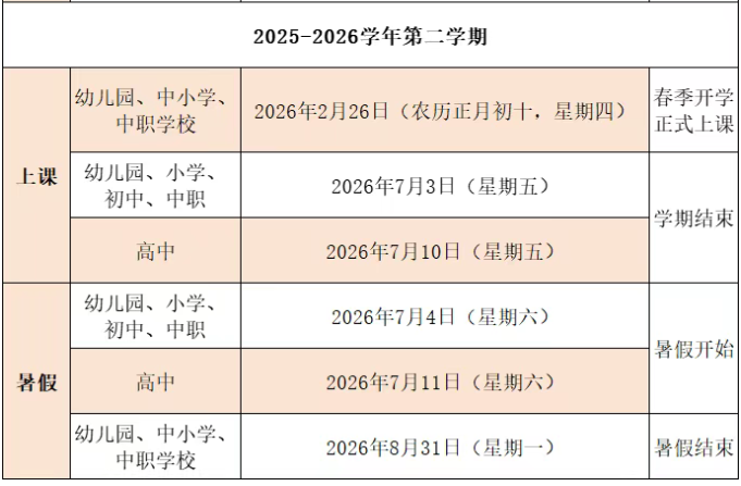 福建迎来“超短学期”！上课不到90天就放暑假