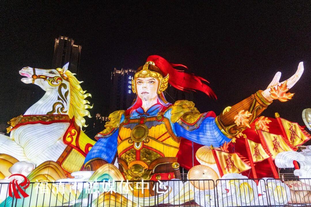 花市灯如昼！福清元宵灯会点亮，美如仙境！