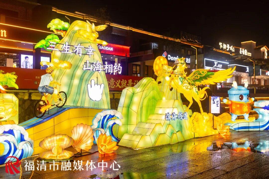 花市灯如昼！福清元宵灯会点亮，美如仙境！