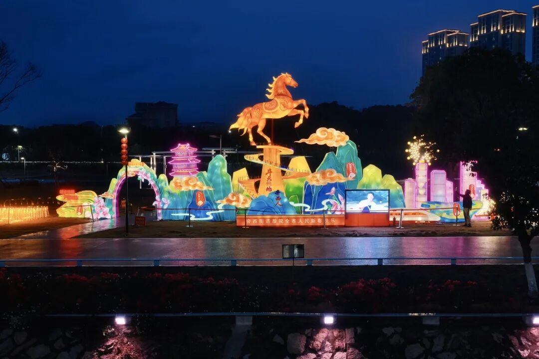 花市灯如昼！福清元宵灯会点亮，美如仙境！