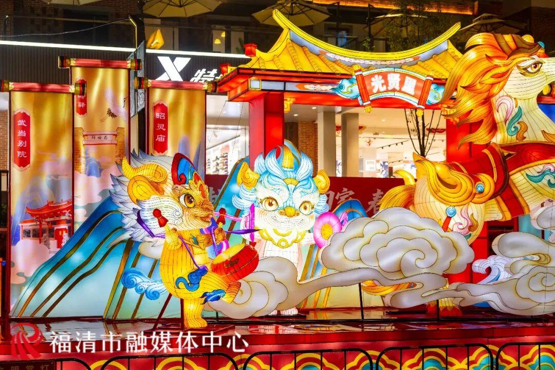 花市灯如昼！福清元宵灯会点亮，美如仙境！
