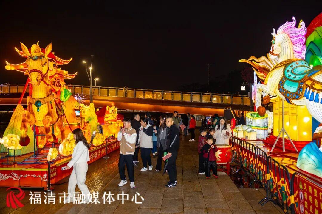 花市灯如昼！福清元宵灯会点亮，美如仙境！