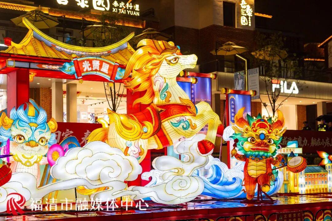 花市灯如昼！福清元宵灯会点亮，美如仙境！
