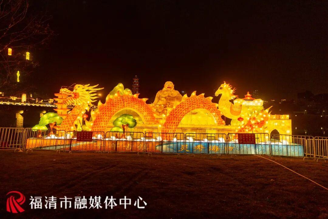 花市灯如昼！福清元宵灯会点亮，美如仙境！