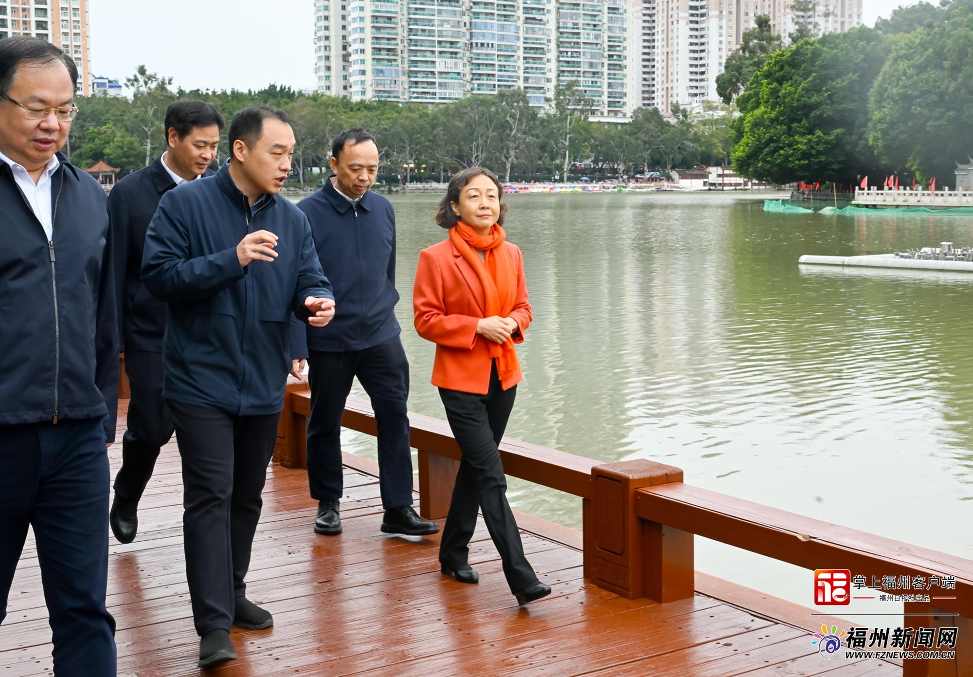 郭宁宁赴鼓楼台江仓山开展“护河爱水、清洁家园”活动