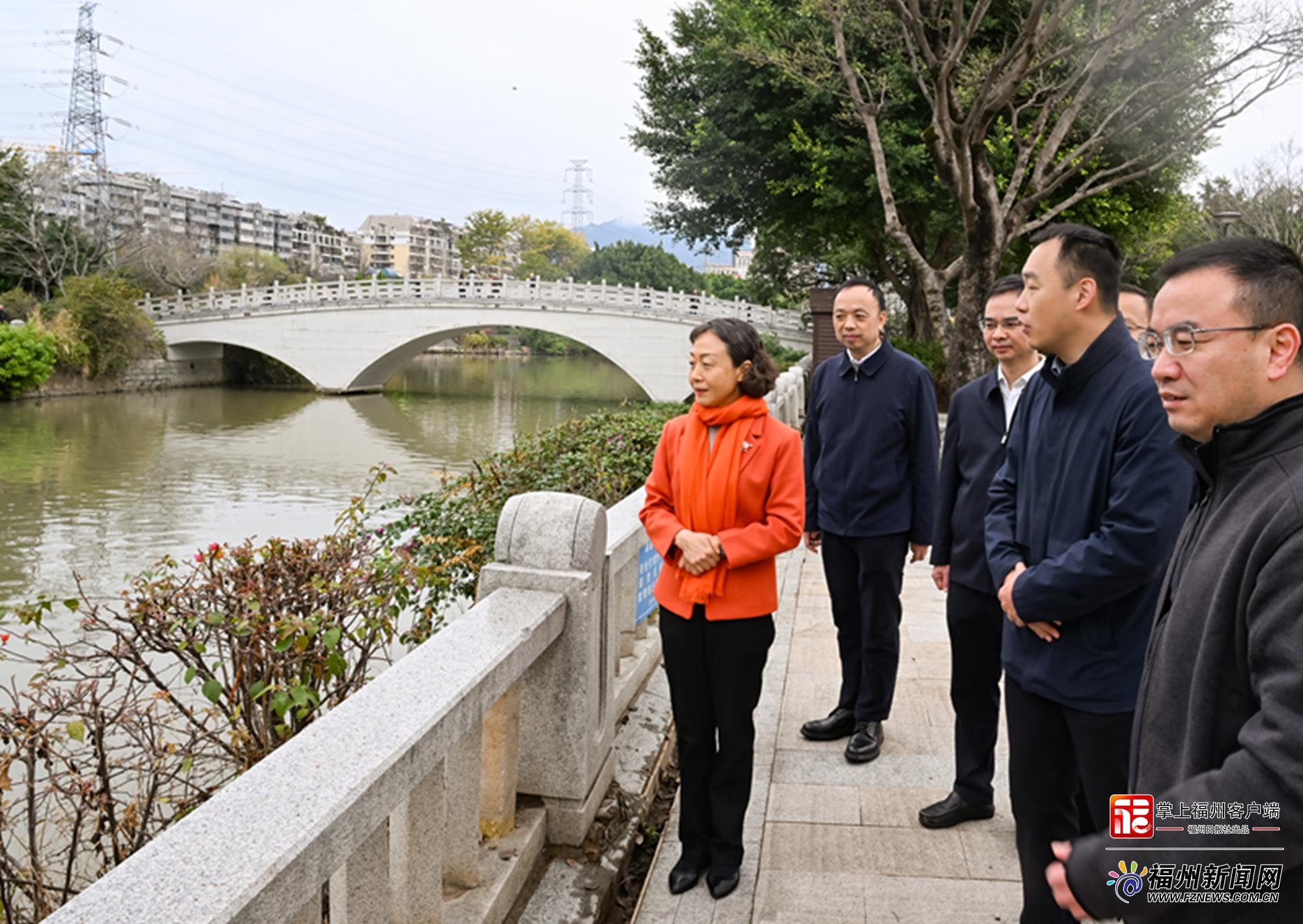 郭宁宁赴鼓楼台江仓山开展“护河爱水、清洁家园”活动