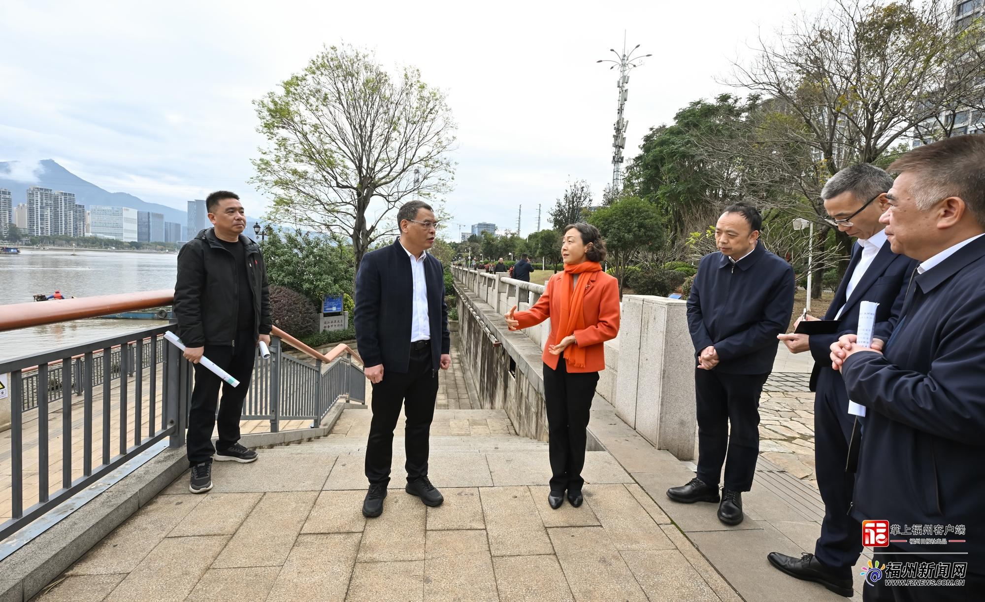 郭宁宁赴鼓楼台江仓山开展“护河爱水、清洁家园”活动